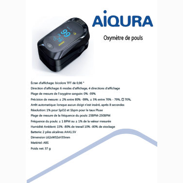 oxymetre aiqura