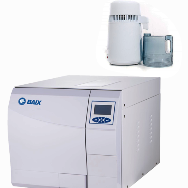 Autoclave 25 L avec distillateur